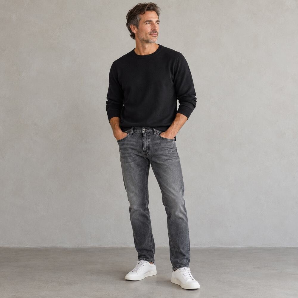 Levi's Men's Gray 511 Straight Leg Jeans 32
